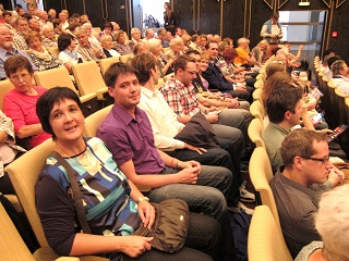 Foto vom Warten aufs Musical
